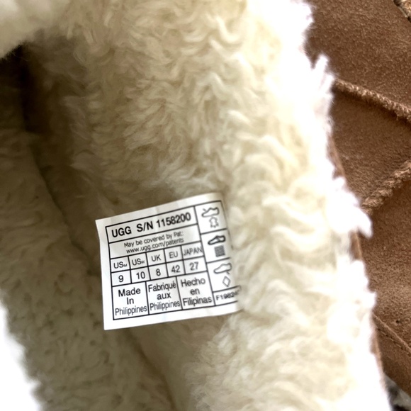 NWOB $190 Original UGG Venture Daze Ultra Mini Boots Chestnut Brown Suede - Picture 13 of 13